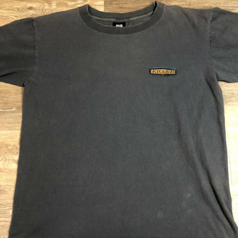 VTG Killer Loop Gray Double-Sided Logo T-Shirt